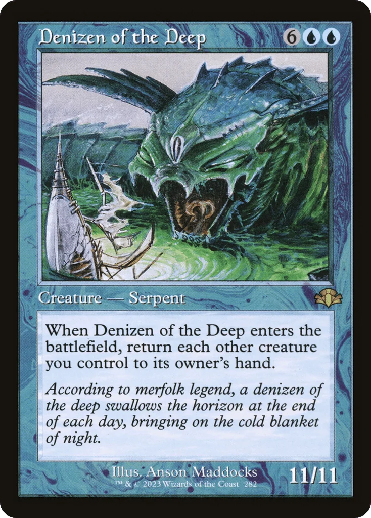 Denizen of the Deep · Dominaria Remastered