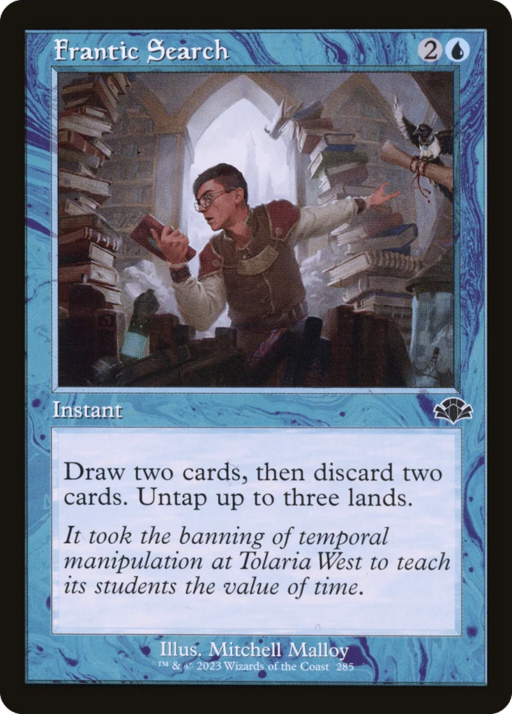 Frantic Search · Dominaria Remastered
