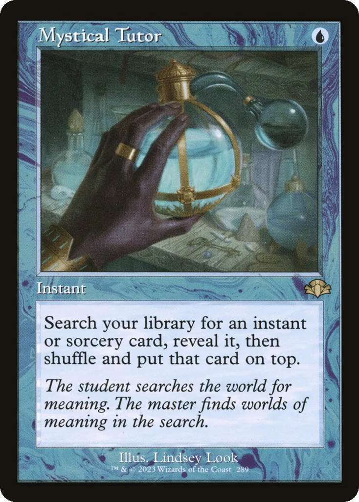 Mystical Tutor · Dominaria Remastered