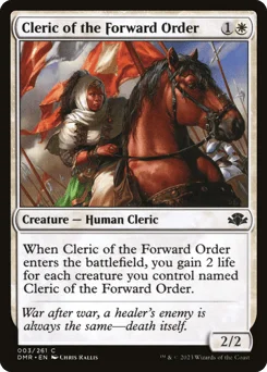 Cleric of the Forward Order