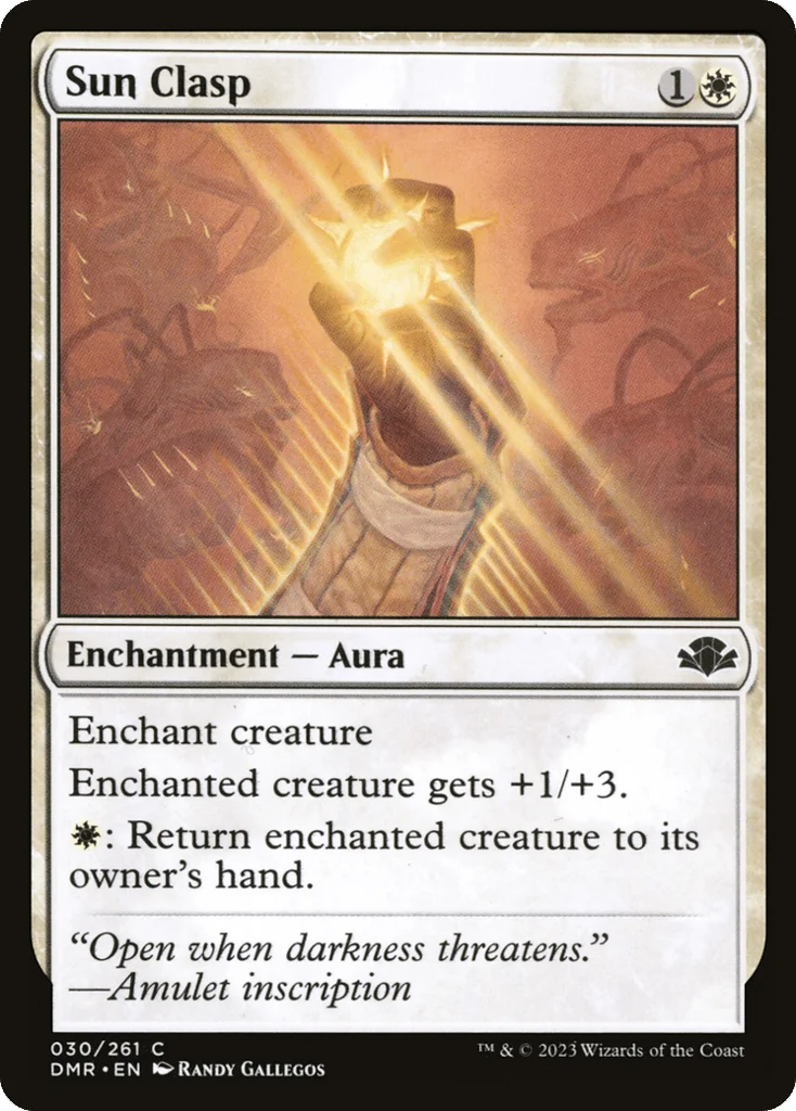Sun Clasp · Dominaria Remastered