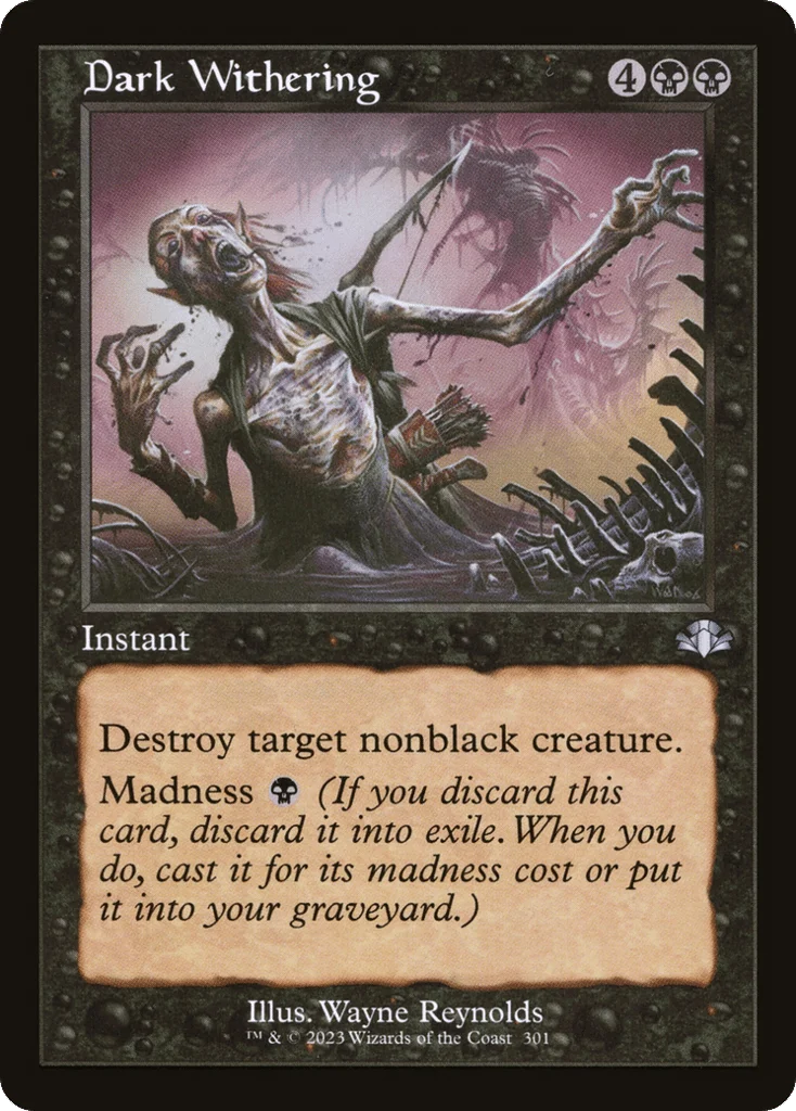 Dark Withering · Dominaria Remastered