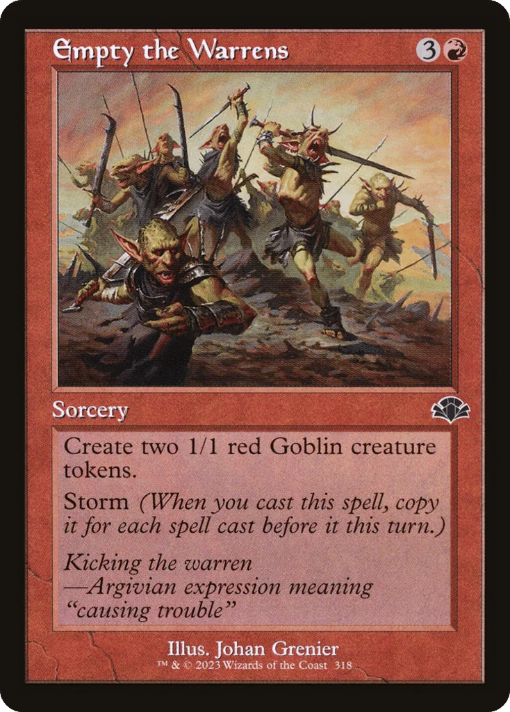 Empty the Warrens · Dominaria Remastered