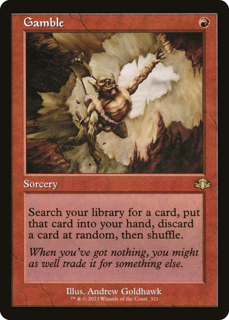 Gamble · Dominaria Remastered