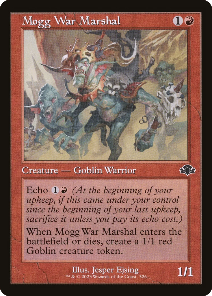 Mogg War Marshal · Dominaria Remastered