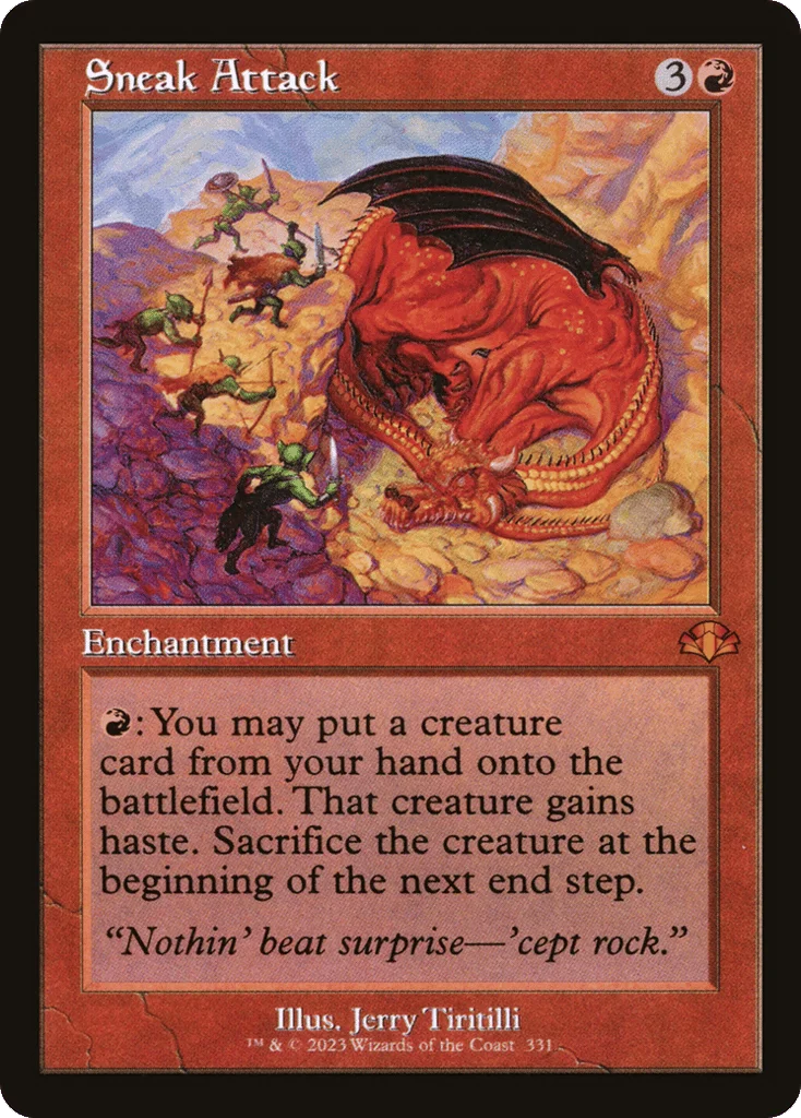 Sneak Attack · Dominaria Remastered