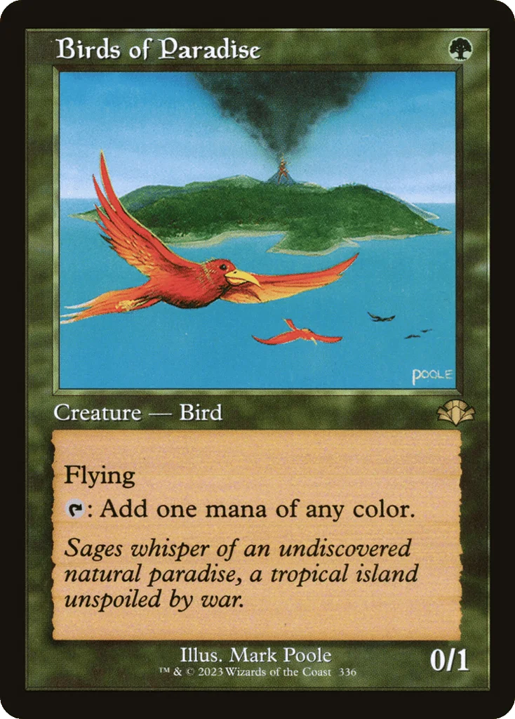 Birds of Paradise · Dominaria Remastered