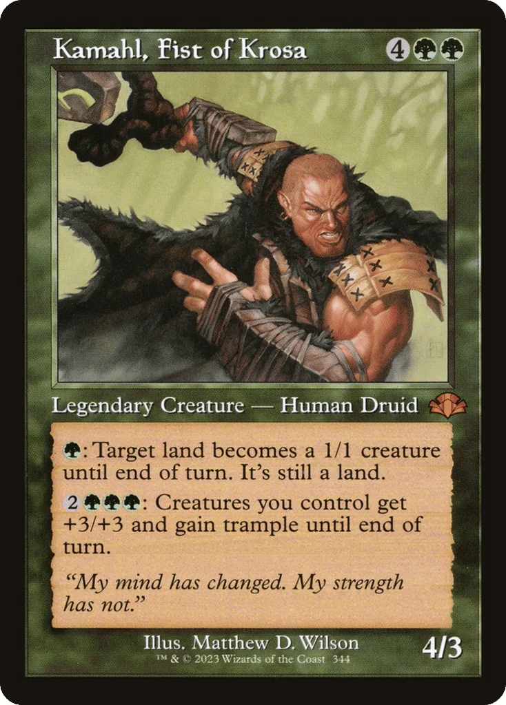Kamahl, Fist of Krosa · Dominaria Remastered