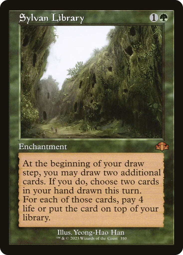 Sylvan Library · Dominaria Remastered