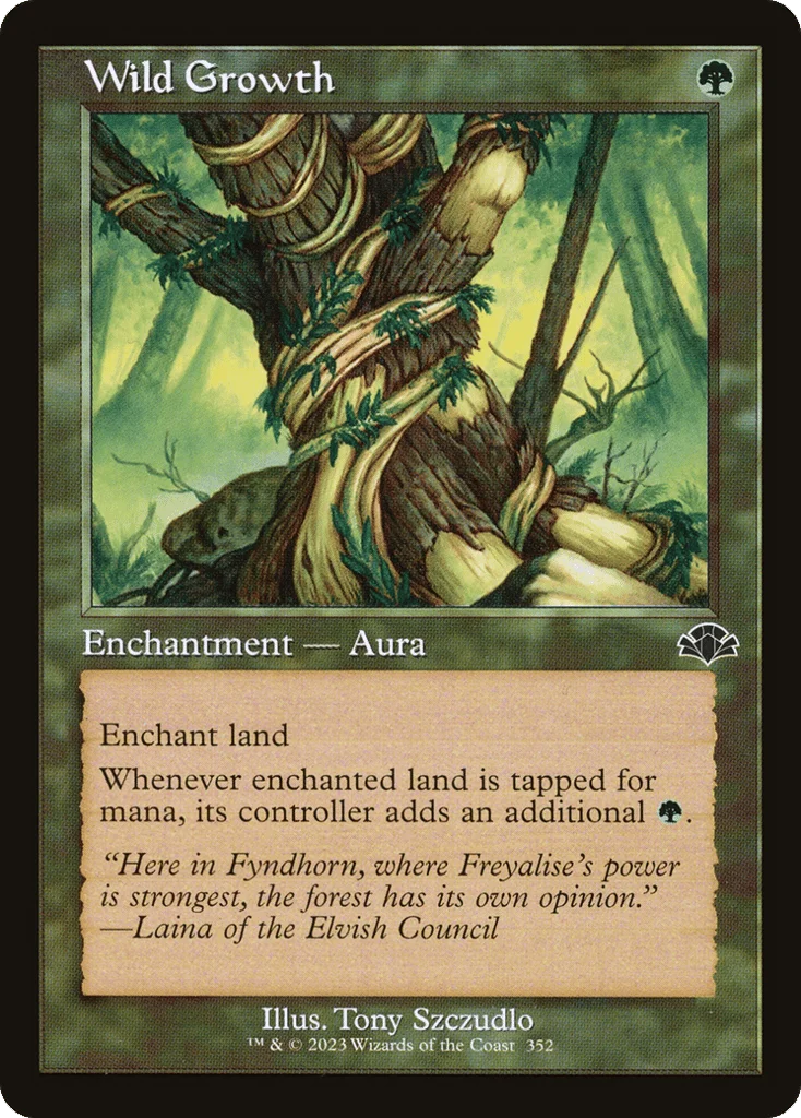 Wild Growth · Dominaria Remastered