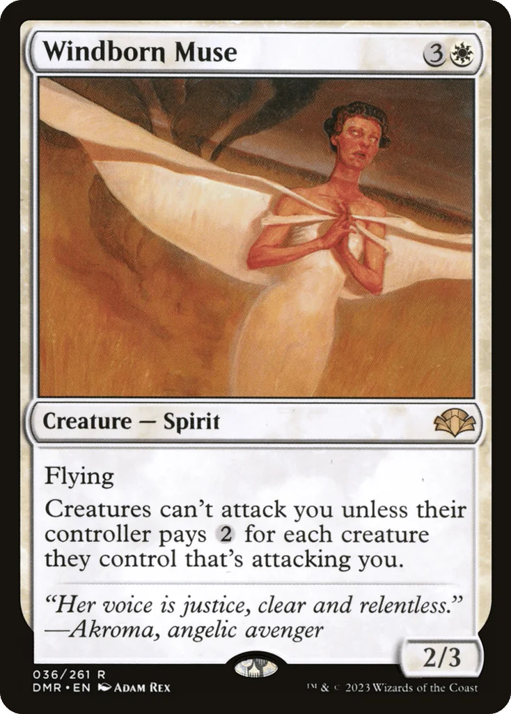 Windborn Muse · Dominaria Remastered