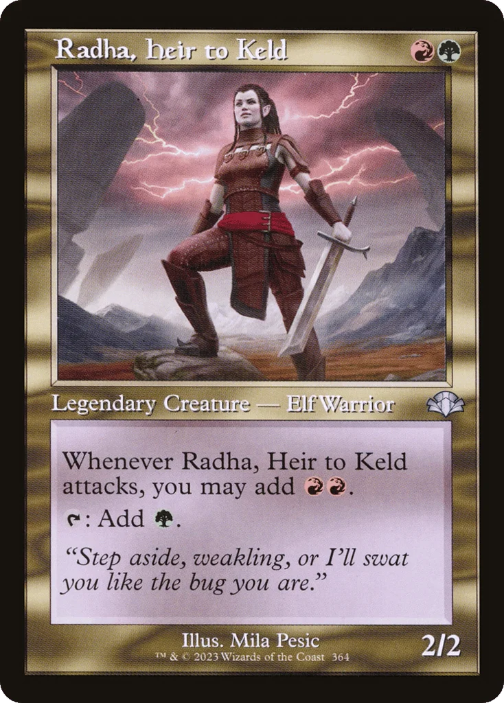 Radha, Heir to Keld · Dominaria Remastered