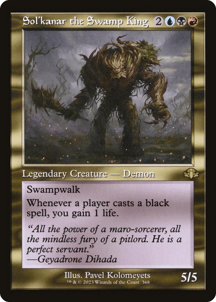 Sol'kanar the Swamp King · Dominaria Remastered