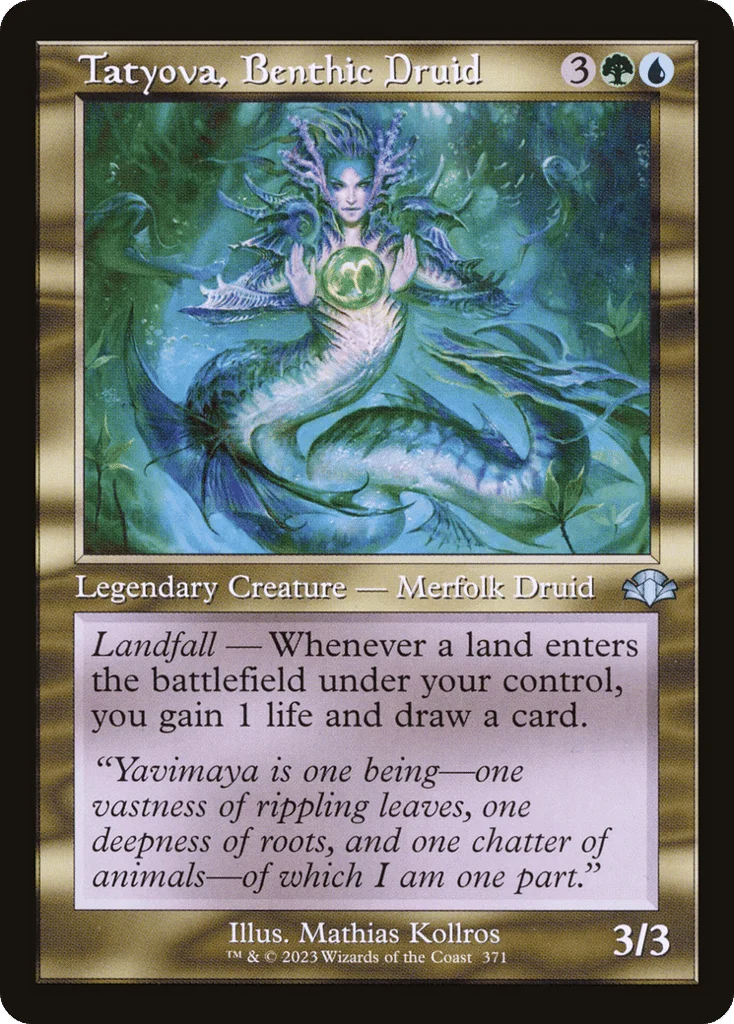 Tatyova, Benthic Druid · Dominaria Remastered