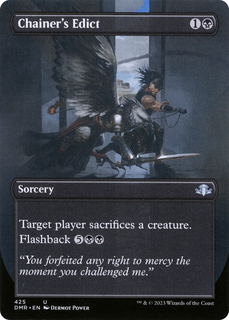 Chainer's Edict · Dominaria Remastered