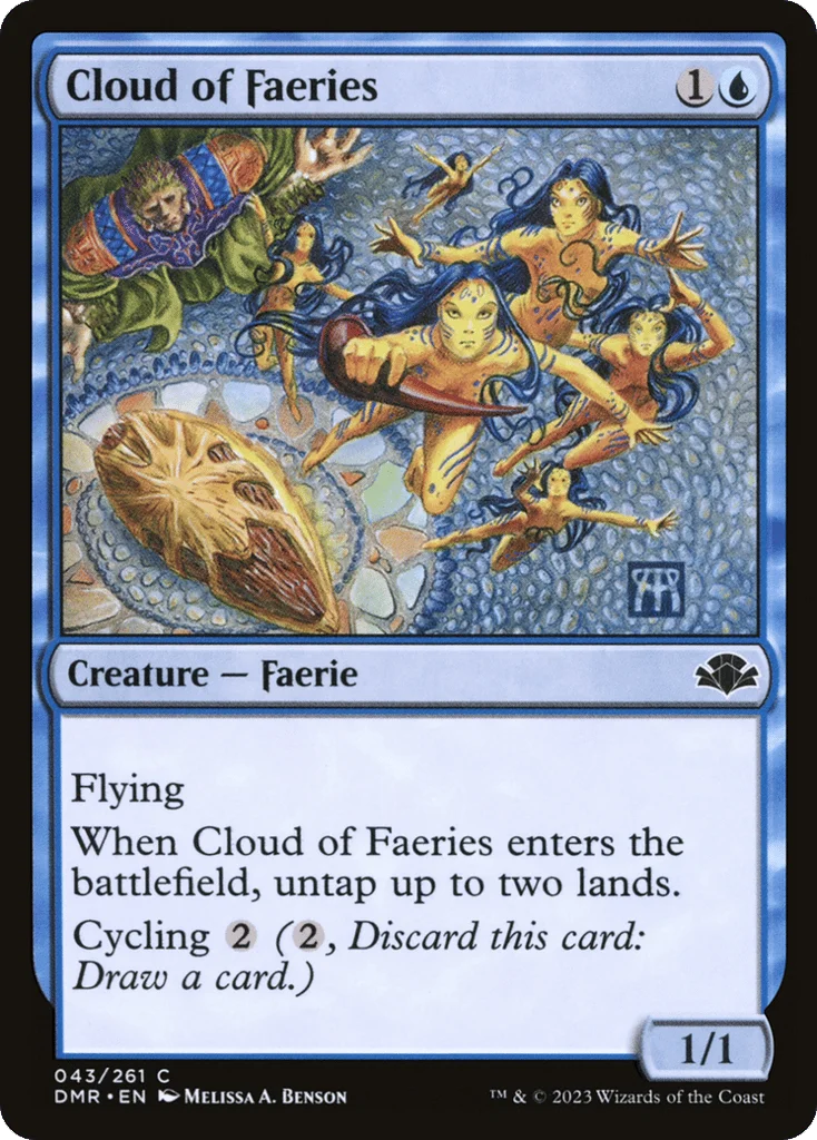 Cloud of Faeries · Dominaria Remastered
