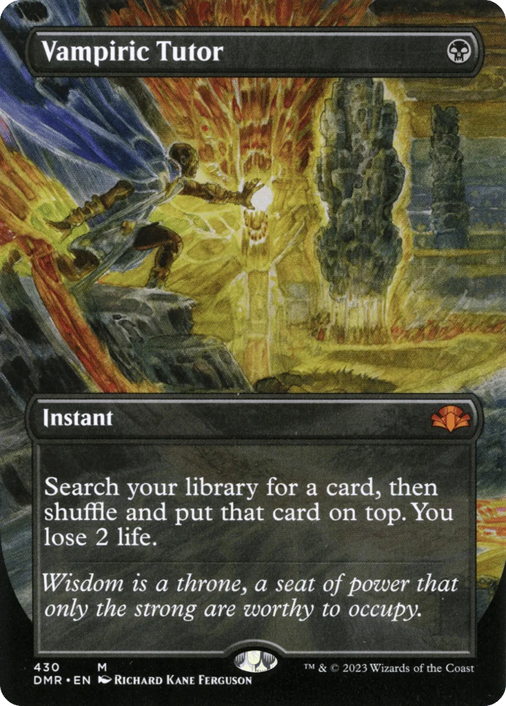 Vampiric Tutor · Dominaria Remastered