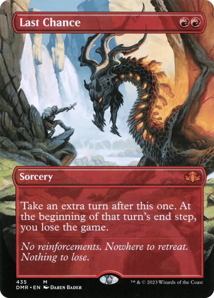 Last Chance · Dominaria Remastered