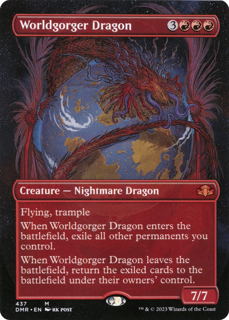 Worldgorger Dragon · Dominaria Remastered