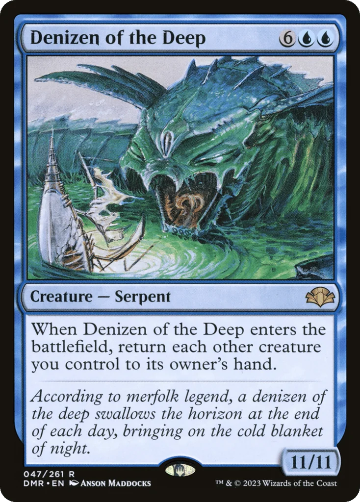 Denizen of the Deep · Dominaria Remastered