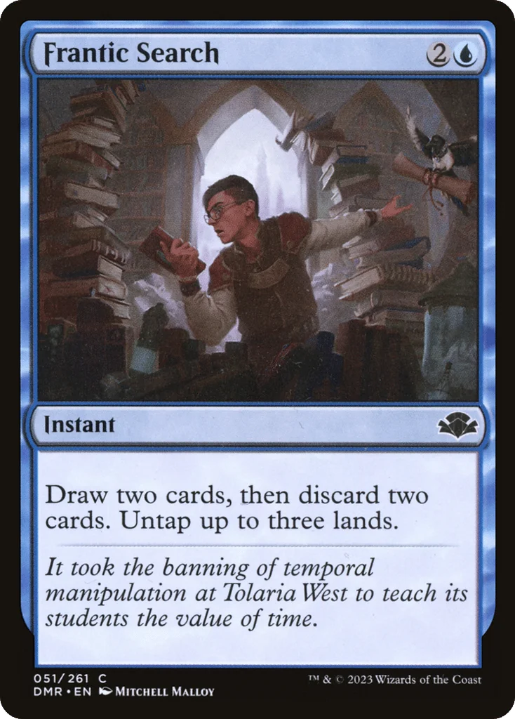 Frantic Search · Dominaria Remastered