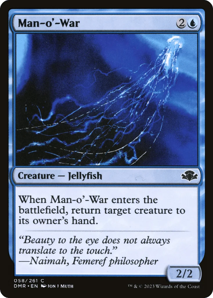 Man-o'-War · Dominaria Remastered