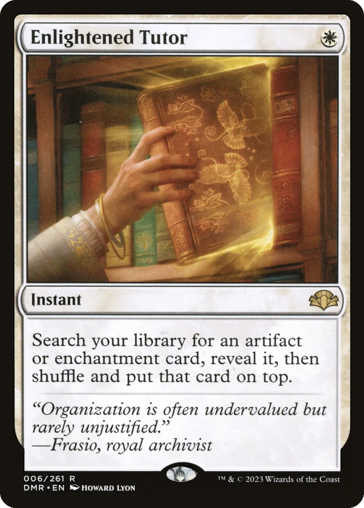 Enlightened Tutor · Dominaria Remastered