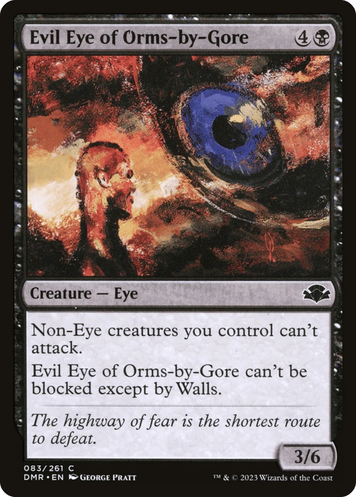 Evil Eye of Orms-by-Gore · Dominaria Remastered