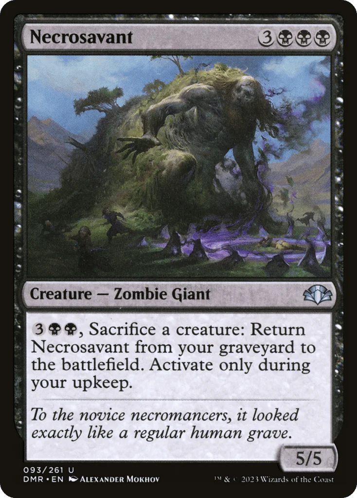 Necrosavant · Dominaria Remastered