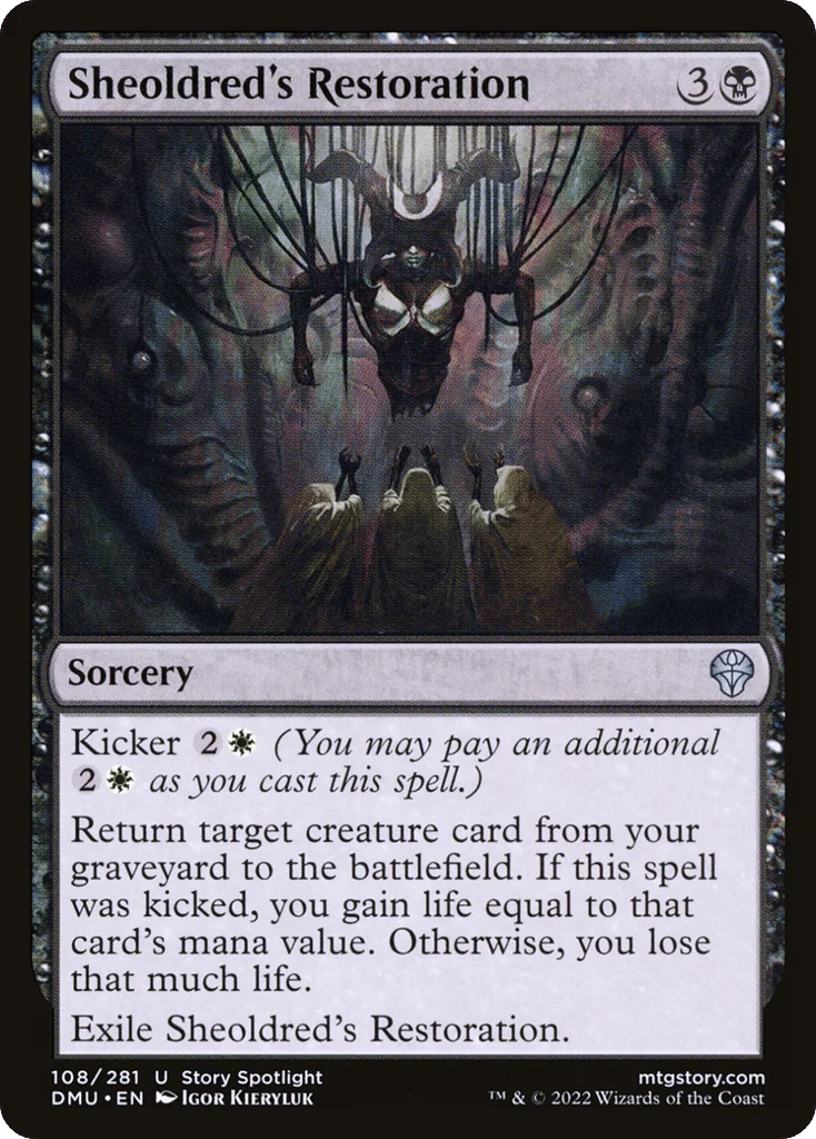 Sheoldred's Restoration · Dominaria United