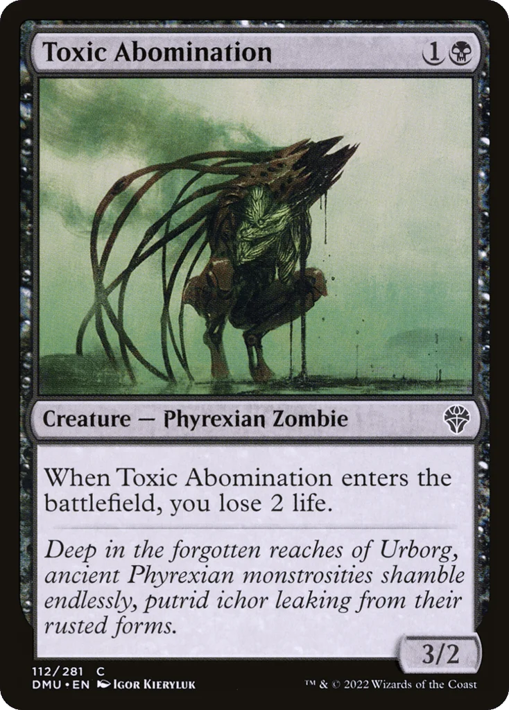 Toxic Abomination · Dominaria United
