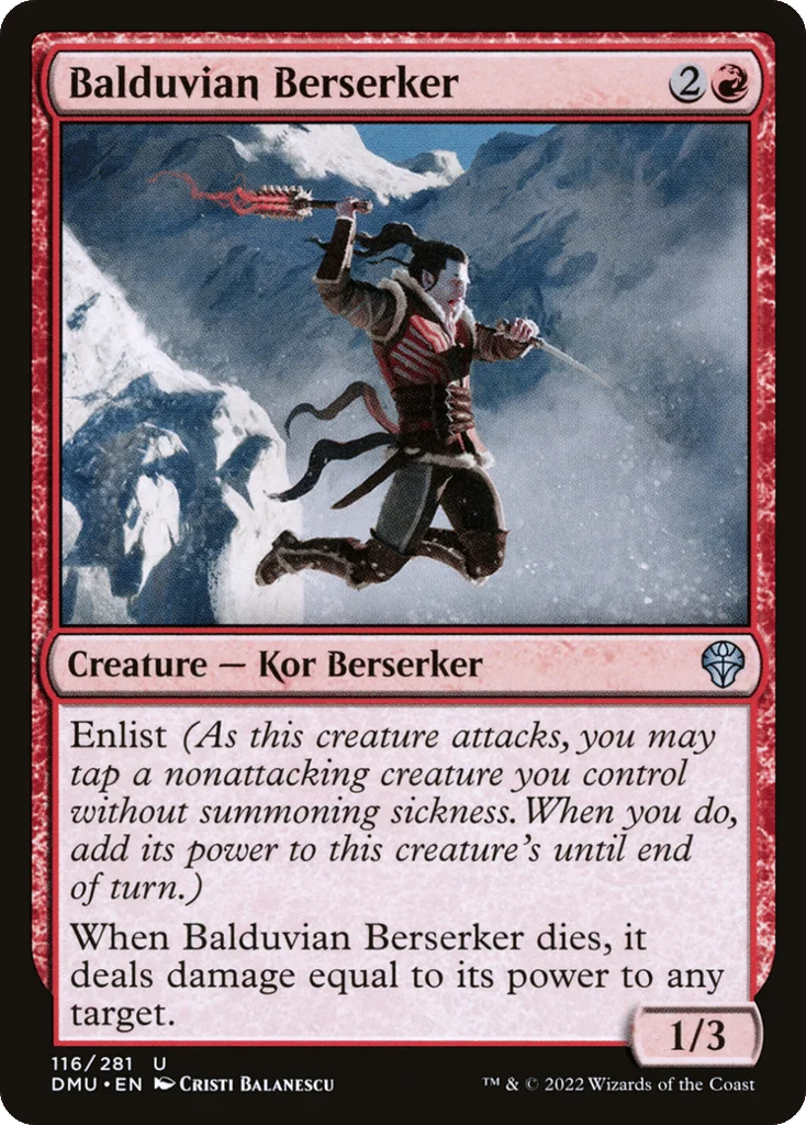Balduvian Berserker · Dominaria United