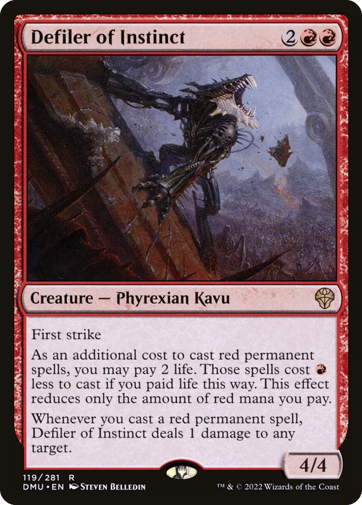 Defiler of Instinct · Dominaria United