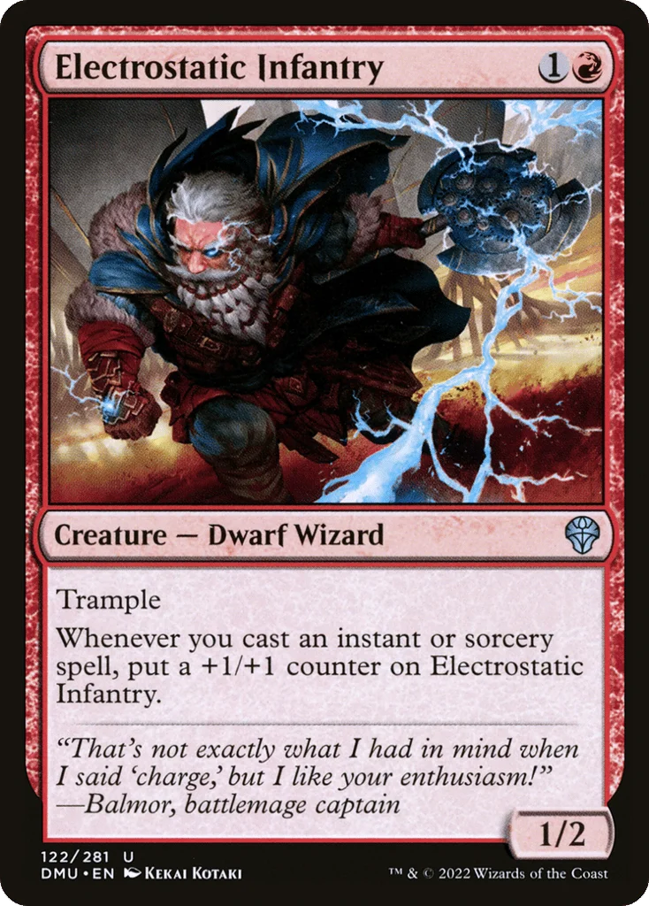 Electrostatic Infantry · Dominaria United