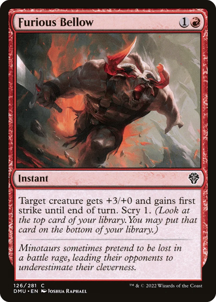 Furious Bellow · Dominaria United