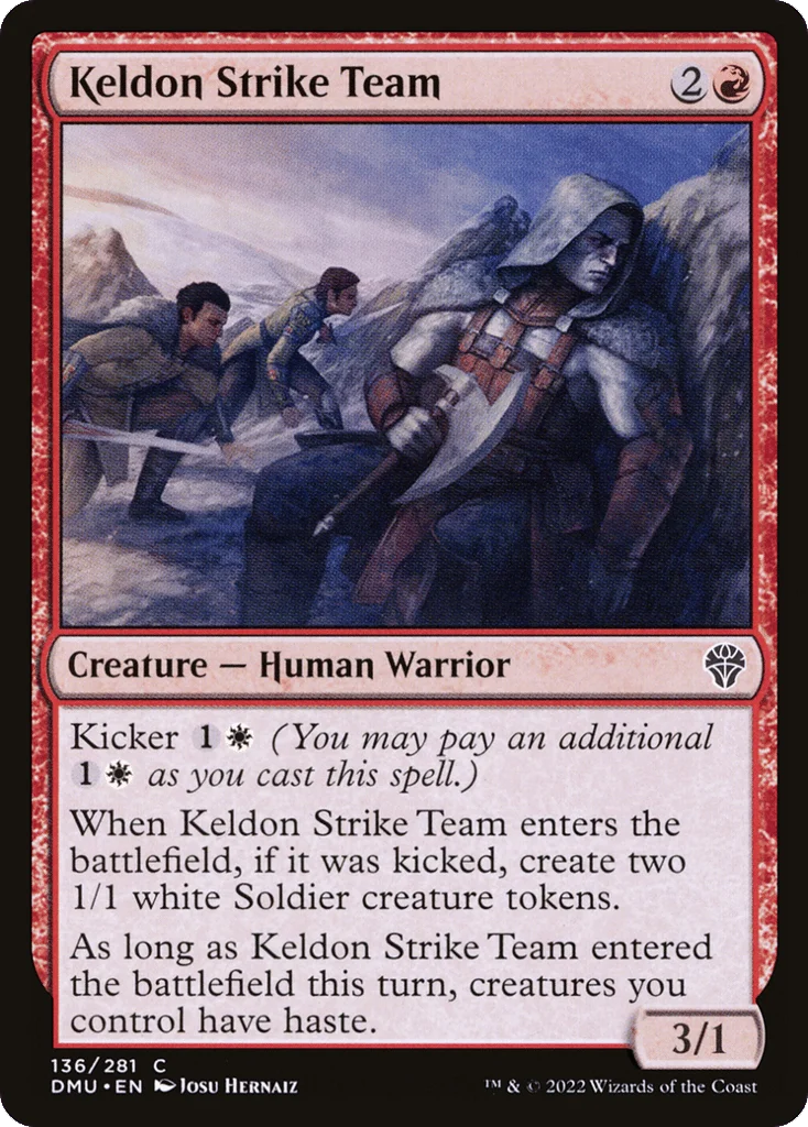 Keldon Strike Team · Dominaria United