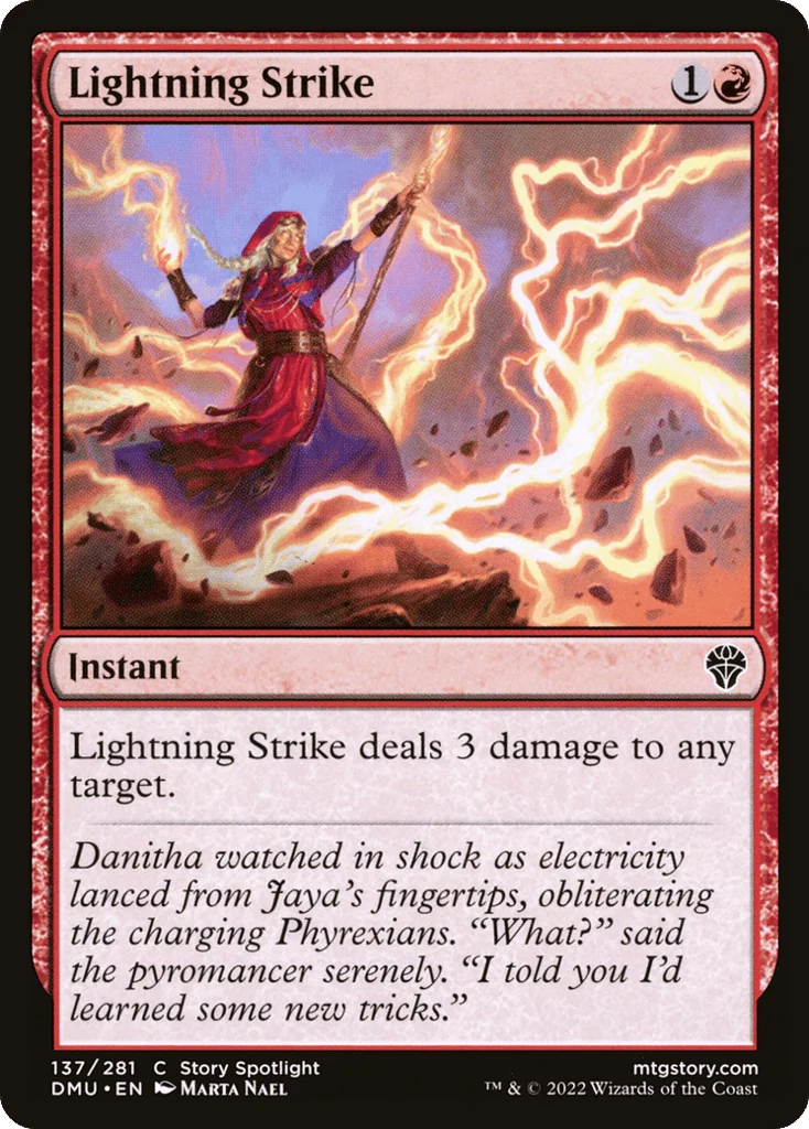 Lightning Strike · Dominaria United