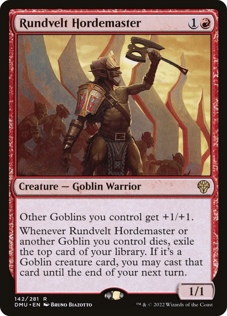 Rundvelt Hordemaster · Dominaria United