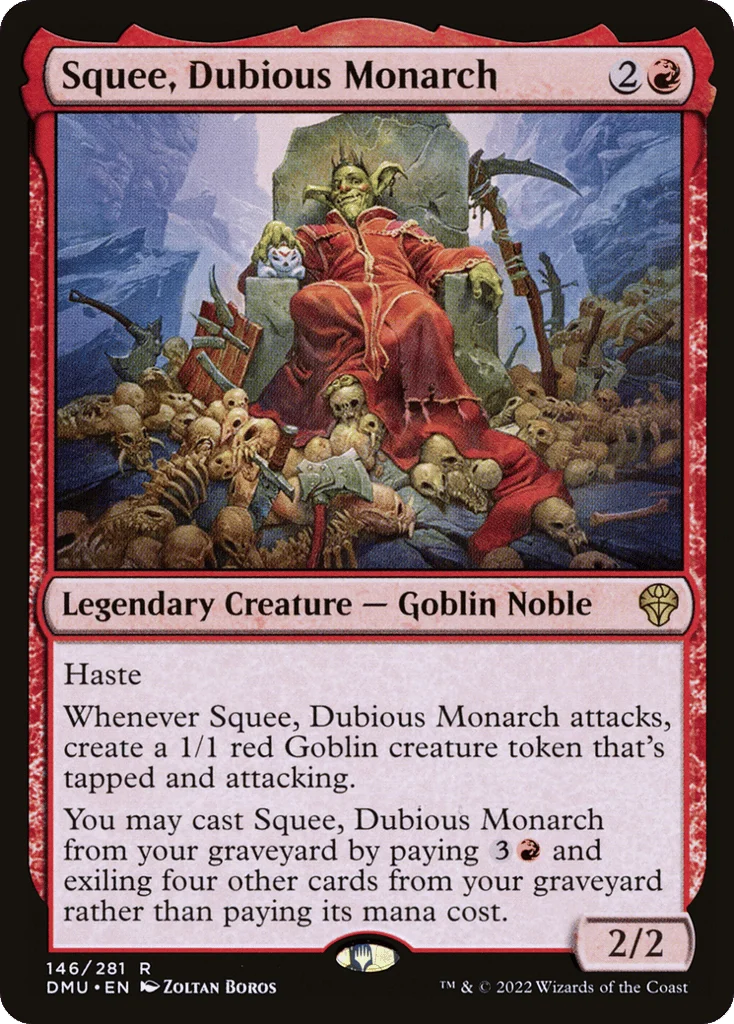 Squee, Dubious Monarch · Dominaria United