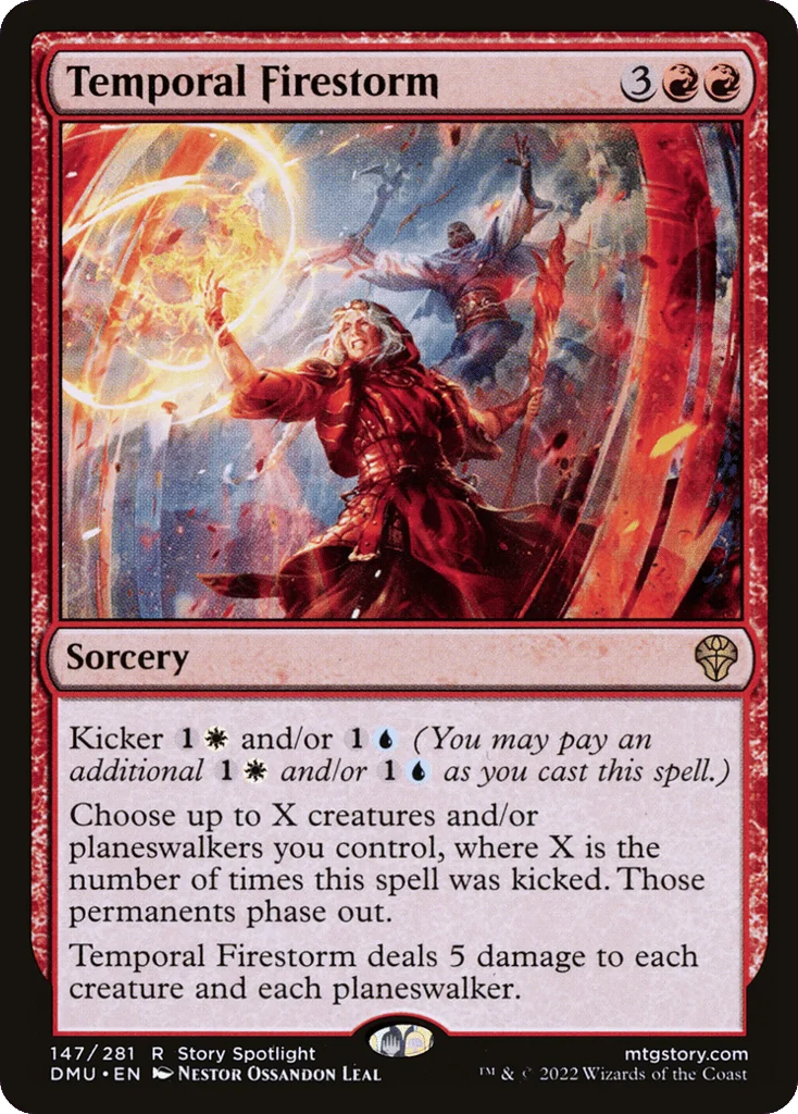 Temporal Firestorm · Dominaria United