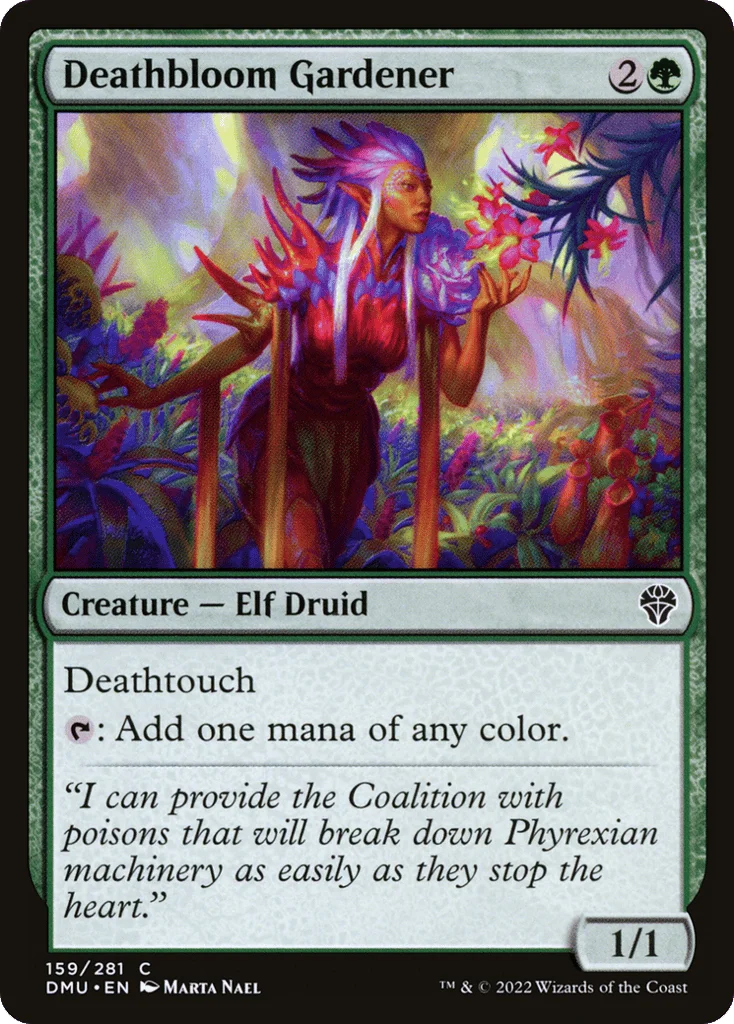 Deathbloom Gardener · Dominaria United