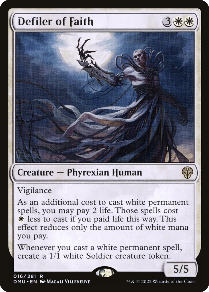 Defiler of Faith · Dominaria United