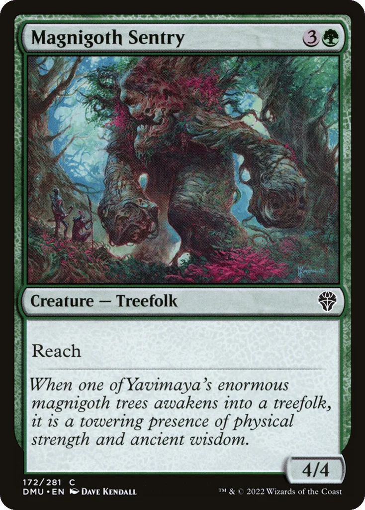 Magnigoth Sentry · Dominaria United