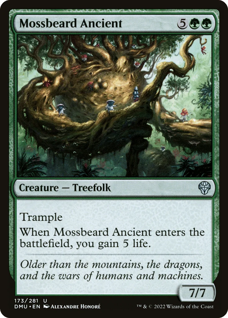 Mossbeard Ancient · Dominaria United