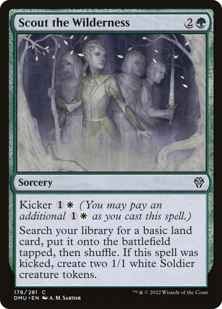 Scout the Wilderness · Dominaria United