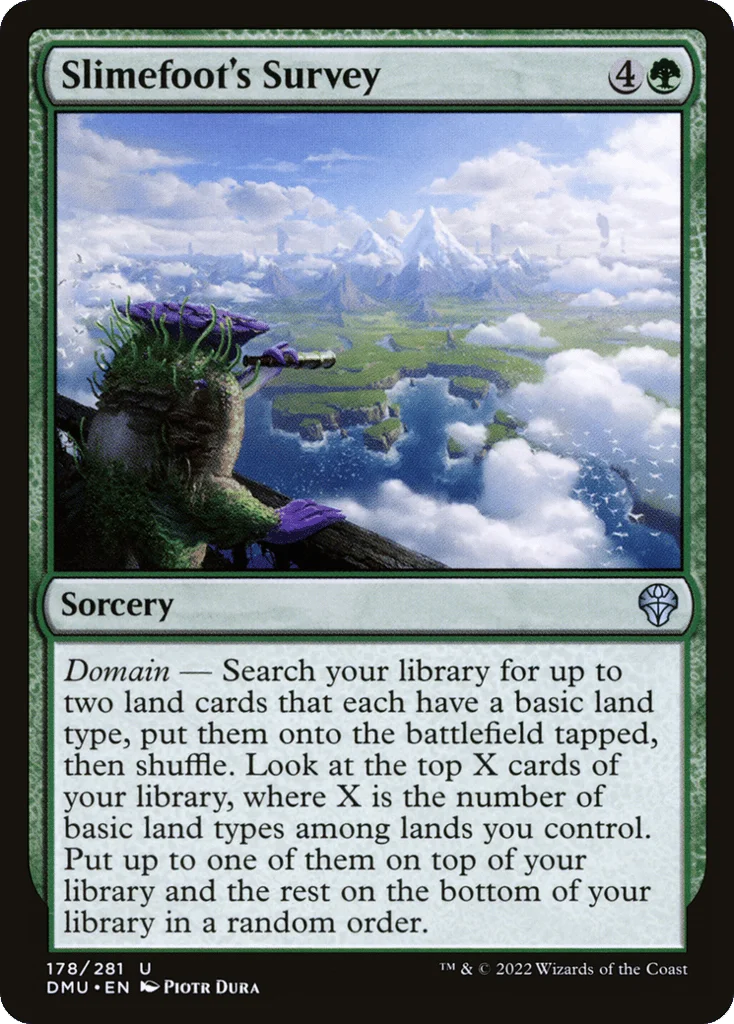 Slimefoot's Survey · Dominaria United