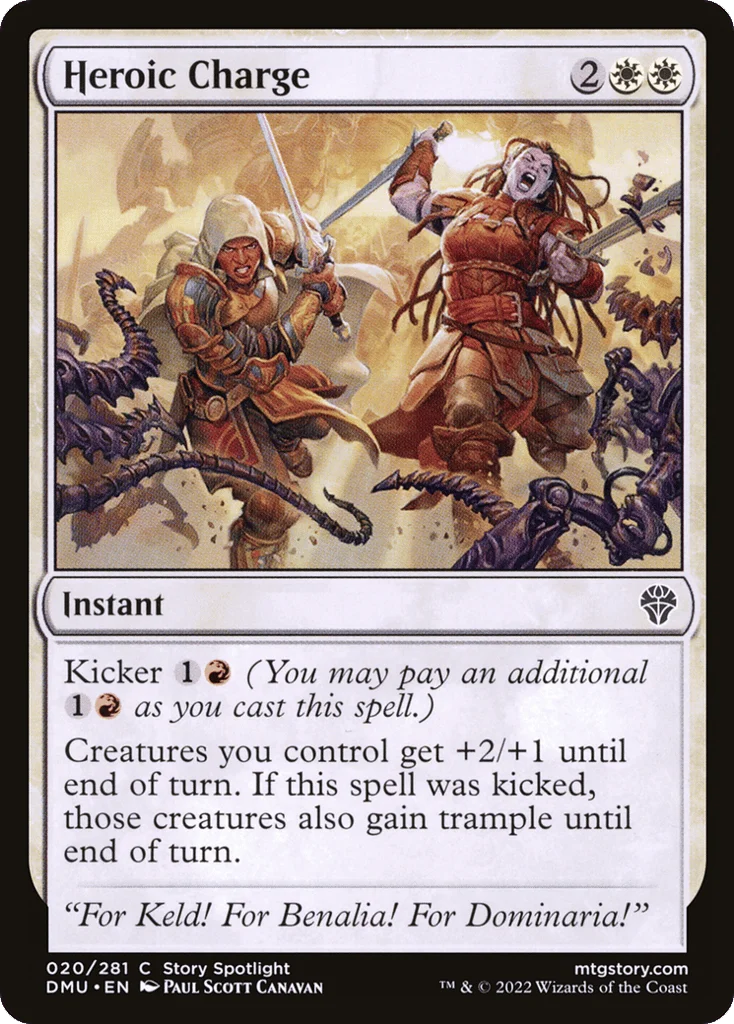 Heroic Charge · Dominaria United
