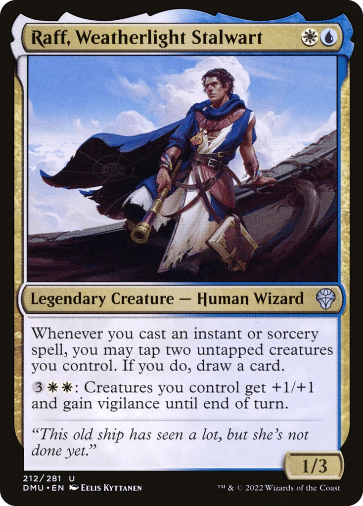 Raff, Weatherlight Stalwart · Dominaria United