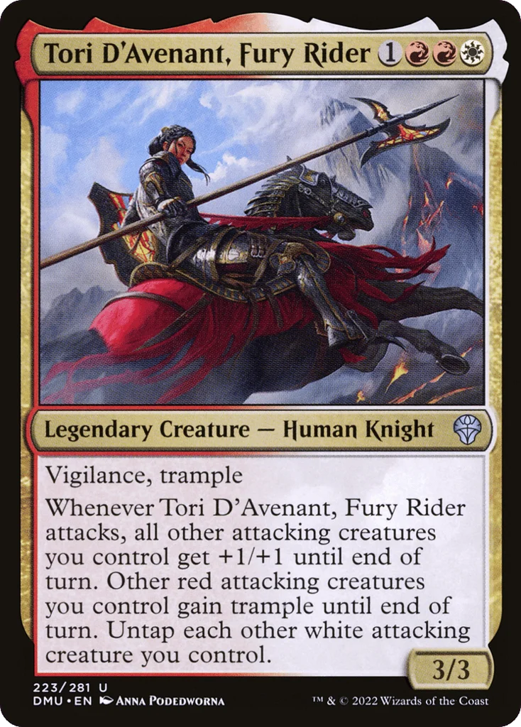 Tori D'Avenant, Fury Rider · Dominaria United