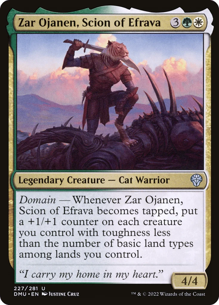 Zar Ojanen, Scion of Efrava · Dominaria United